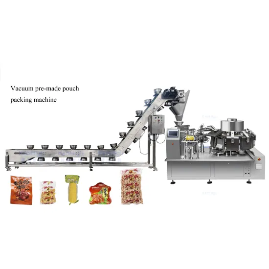 Factory Price Rotary Meat Ball and Fish Frozen Food Packing Machine