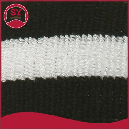 Cotton Terry Stripe sports elastic Headband