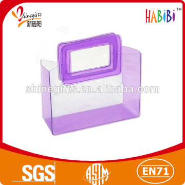 custom clear pvc bag for package