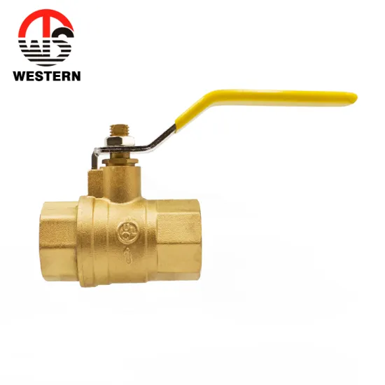 NPT ball valve wog valve price Full port Thread CW617n brass ball 2pc 2 inch brass gas ball valve with Certification