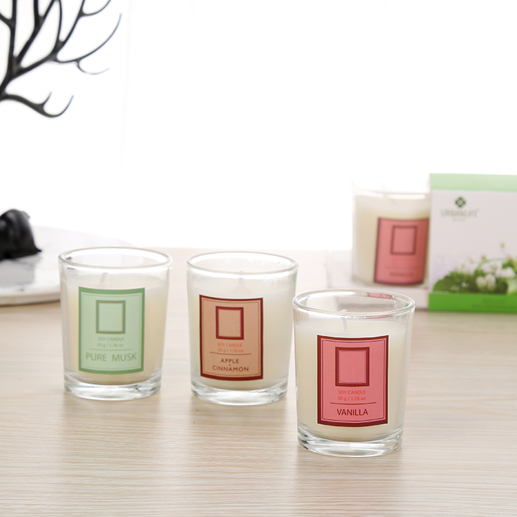 3pcs Soy Candle Different Fragrance