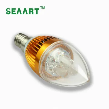 3*1W LED candle light  warm white/cool white