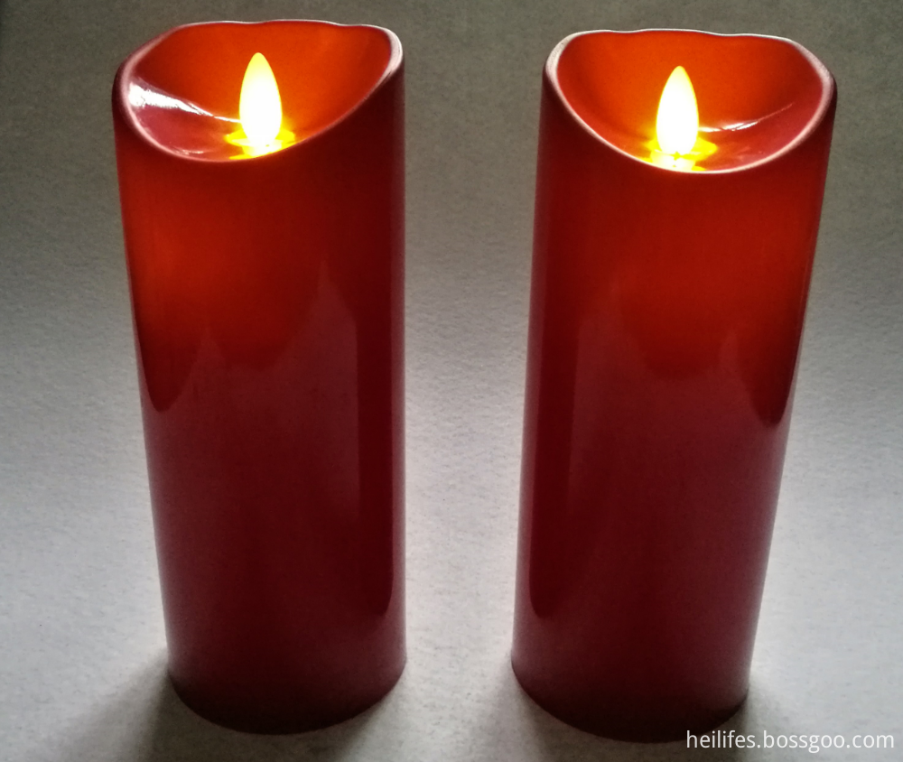 Customized Festival of Red Candle Lights