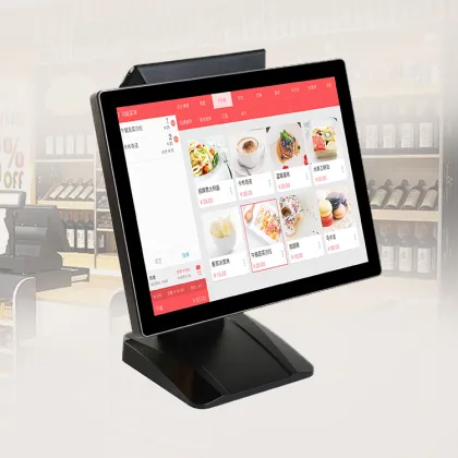 Catering Supermarket Multi-Touch Cashier System with Aluminum Alloy Body and Humanized Design