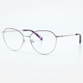 Polygon Cat Eye Metal Women's Optical Frames