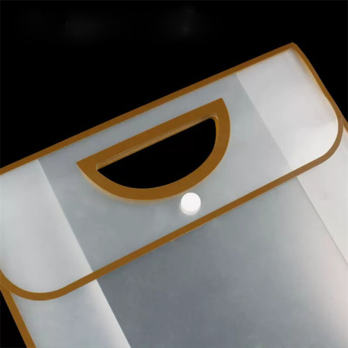 Gift portable multifunction clear plastic shopping bag