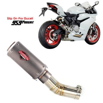 Tuyau de connexion de 60 mm pour Ducati 959 Panigale Échappement Système d'admission