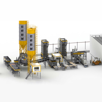 EU CE Certified High Capacity Fully Automatic Concrete Block Making Machine