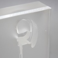 Soporte de exhibición de auriculares de acrílico transparente personalizado