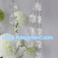 New Product 2016 Acrylic Crystal Snowflake Bead Garland Home Party Decoration