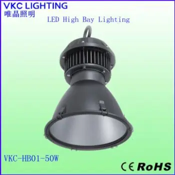 High quality new design-50W LED Bay Lights-Philips lumiLED & MW driver