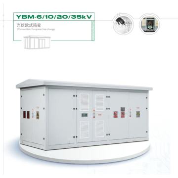 Caja transformadora europea fotovoltaica
