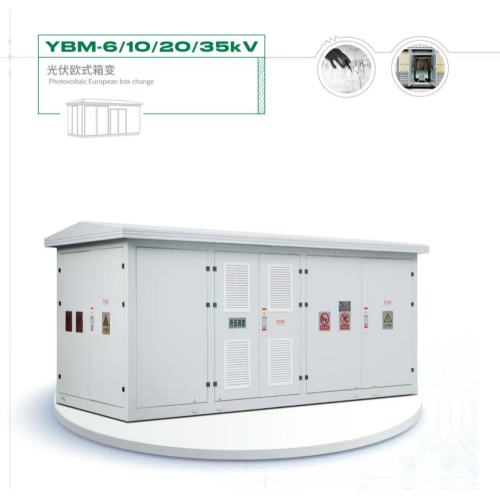 Caja transformadora europea fotovoltaica