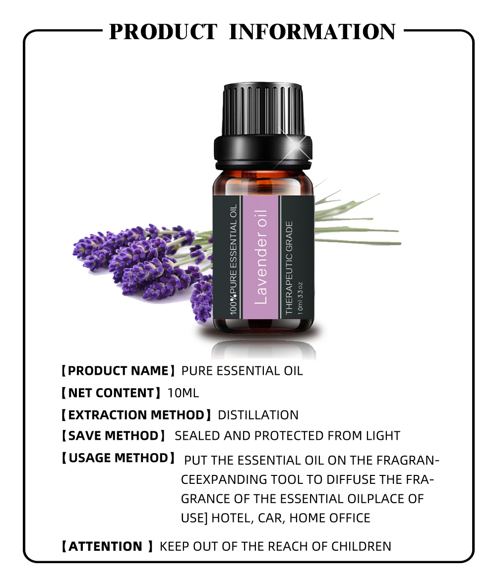 Private Label 100% Pure Lavender Essential Oils