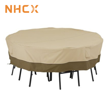 NHCX Outdoor Furniture Cover for Garden Patio Round Table and Chair Set