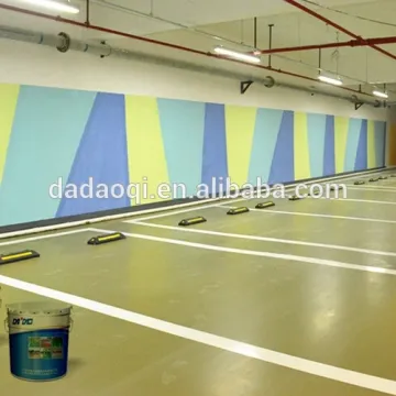Epoxy floor paint parking lot epoxy floor coating