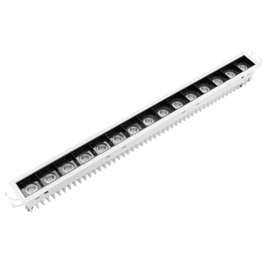 High Quality 15-Head Aluminum LED Linear Ceiling Light 1.2M-8Ft Led Shop Light