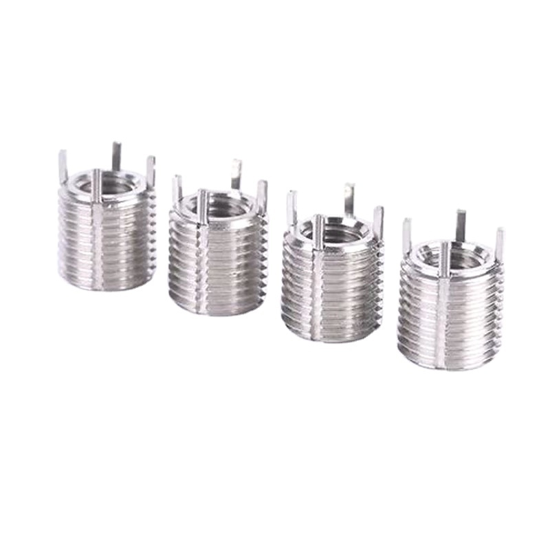 M2.5*0.45*3D Tailless Titanium Fasteners Industrial Natural Surface Treatment Galvanized Stainless Steel Wire Threaded Inserts