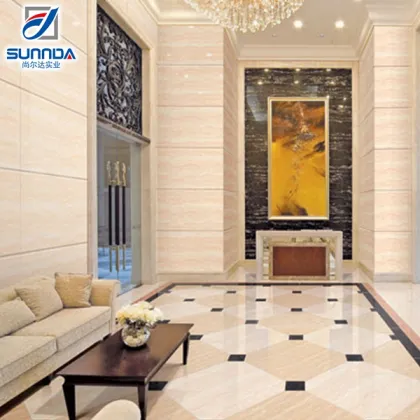 hall decoration suitable porcelain floor tiles with pear jade design in China
