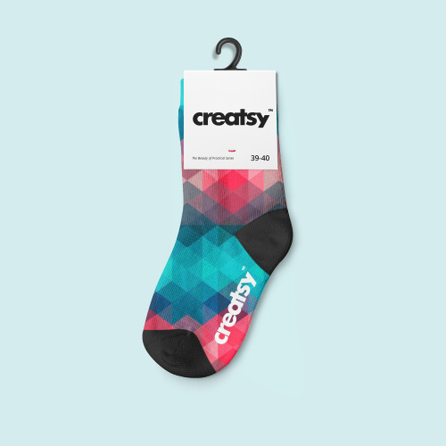 Custom Sock Label Design for Unique Footwear