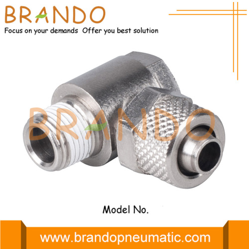 Male Banjo Fast Twist Brass Pneumatic Hose Fitting