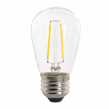 Mini S14 led filament decoration light bulb 1.5watt 120v 2700k for christmas