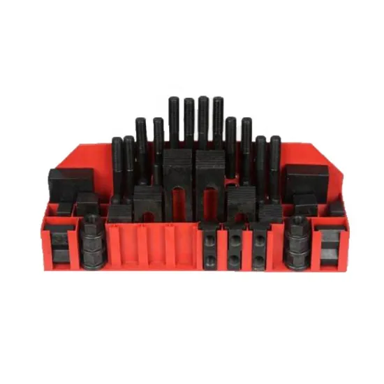 High Precision 58-Piece Clamping Kit with Metal Holder: Accurate Tooling Solutions for Enhanced Precision