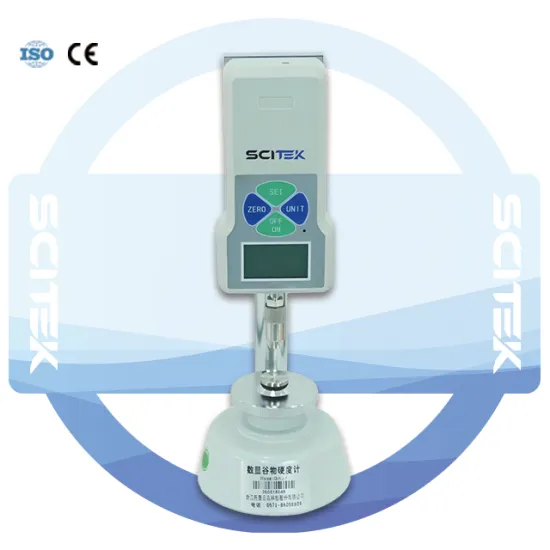 Professional SCITEK Stainless Steel Grain Hardness Meter for Laboratory Use