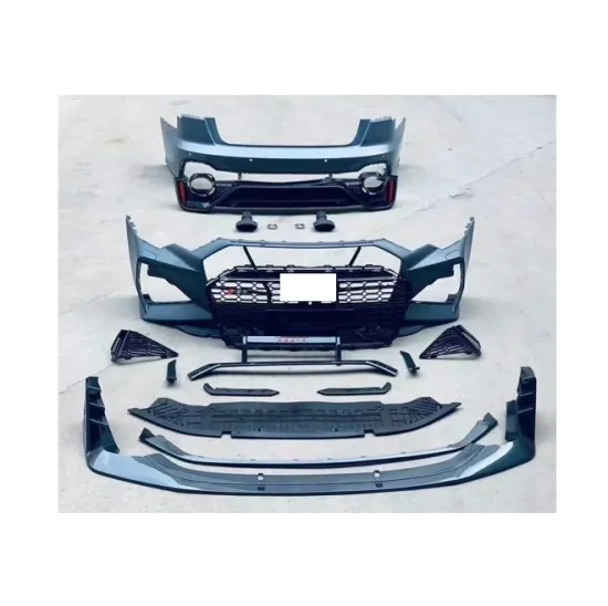 XLstyling Factory AUDI A6/S6 C8 Body Kit with RS6 Style Bumpers and Exhaust Pipes (2019+)