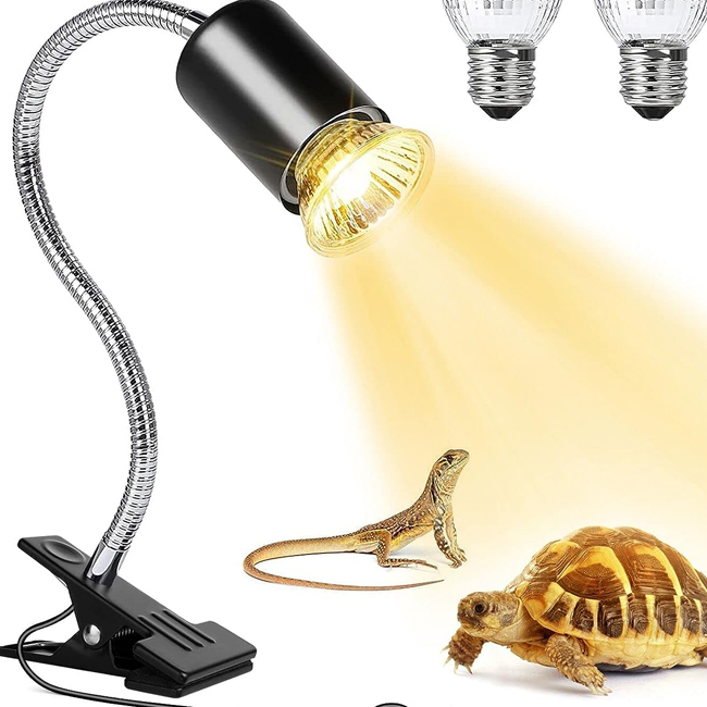 UVA UVB Turtle Light Light مع خرطوم القابل للدوار