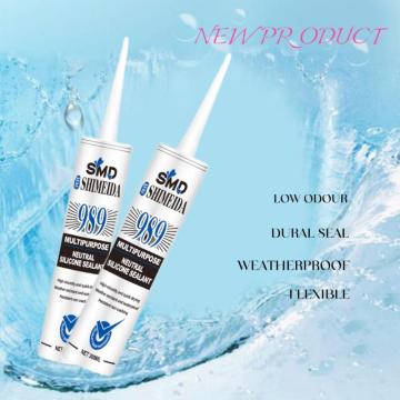 SMD989 Konstruktion Neutral syra Cure Silicone Sealant