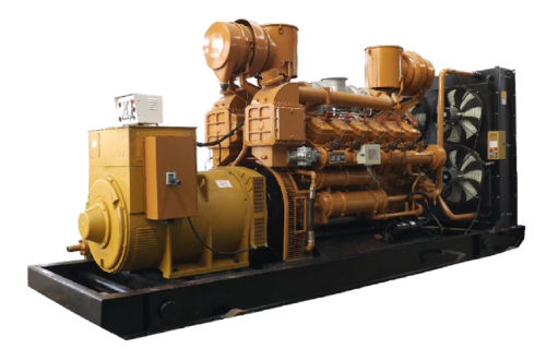 Máy phát điện khí than Jinan đặt 600kw Genset Genset