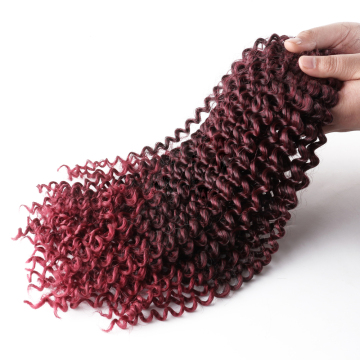 Alileader Factory Wholesale Afro Long 18 inches Braids Crochet Braiding Passion Twist Hair Extension