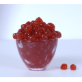 Plein de boules de prune congelées à la saveur