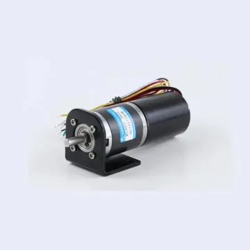 12V/24V 36mm DC Planetary Gear Motor with Bracket: 5-Wire, Brushless Motor - 36GP-3650