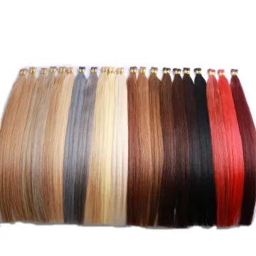 Healthy Italy Keratin Raw I Tip Hair Double Drawn Pre Bonded 22 Inch Remy Hair Russian Hair Extensions I Tip