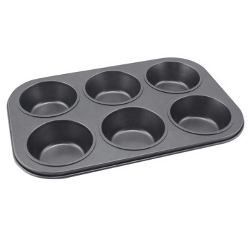 Muffin Pan Cupcake Baking Tray 6 cawan yang murah
