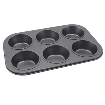 Cheap 6 cup Cupcake Baking Tray Muffin Pan