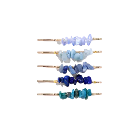 Multi-Color Gravel Hairpin Set