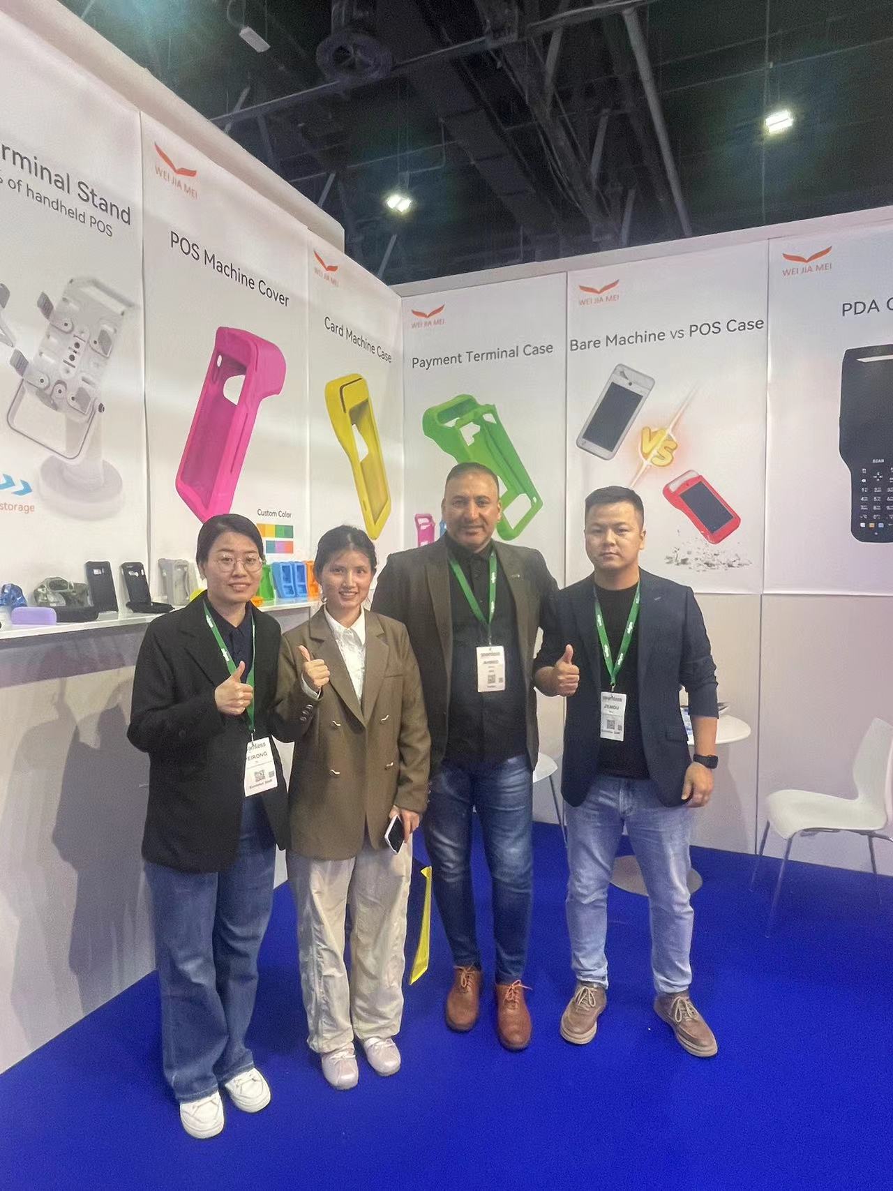 Group photo of customers