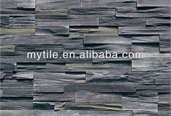 Hot sale MSH-01 black quartz faux cultural stone