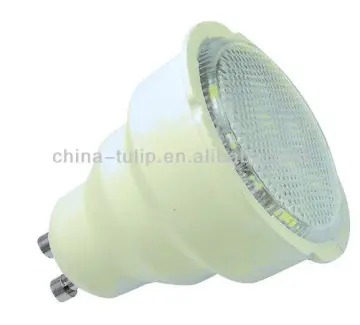 3W ce&rohs GU10 2835 smd led with white color plastic holder