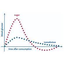 Healthy food cane extract sugar substitute Palatinose