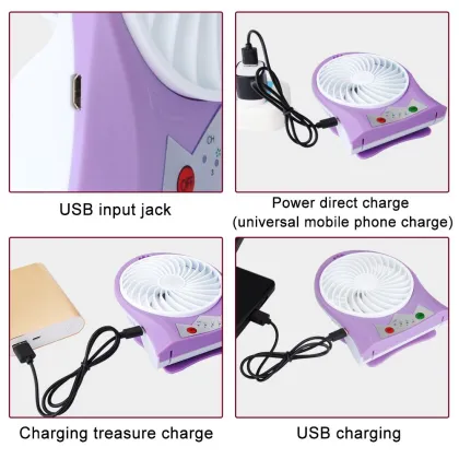 Portable USB Standing Fan Mini Fan Bedroom Beyond