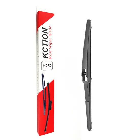 2024 Most Popular Customized Black Soft Car Exquisite Rubber Rear Wiper