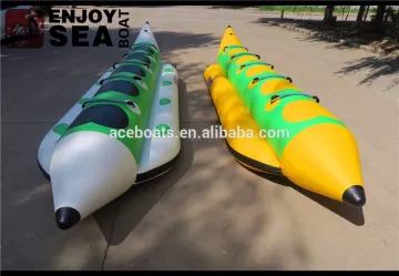 5 person inflatable water games banana boat inflatable flying banana boat for sale!