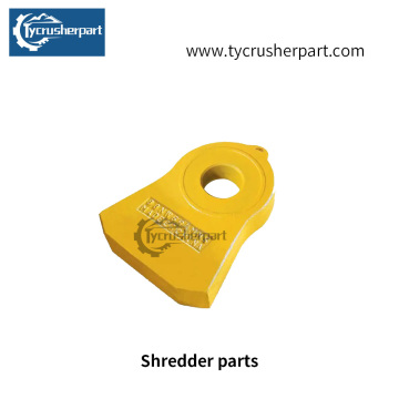 Alloy Steel Crusher Shredder Hammer ASTM A128-C