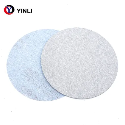 White Dry Sandpaper Disc/Sheet Without Holes
