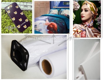 90gsm/100gsm Inkjet Sublimation Heat Transfer Printing Paper High transfer rate