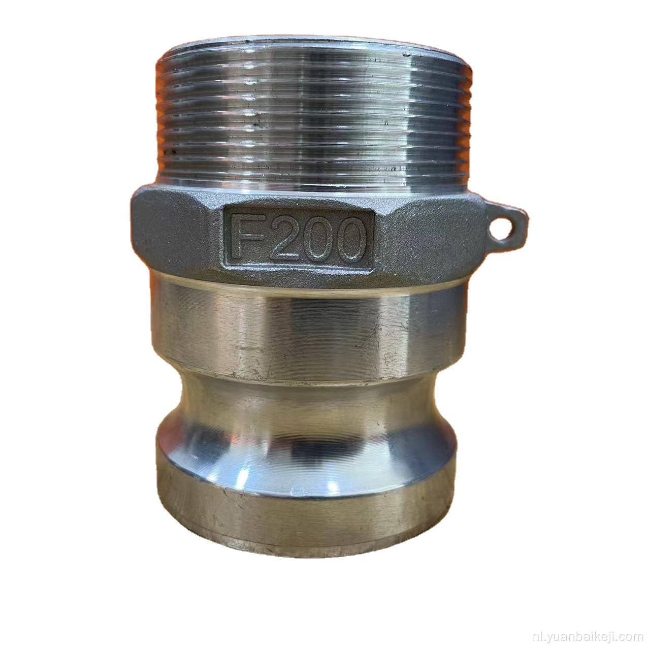 Aluminium camlock koppelingstype f bsp npt